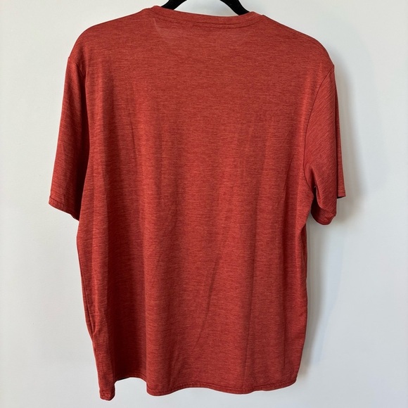 Patagonia Capilene Live Simply Guitar Decal Short Sleeve Shirt Size M - Picture 6 of 6